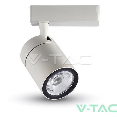 15W Релсов Прожектор Бяло Тяло Blue Tooth  3 в 1 