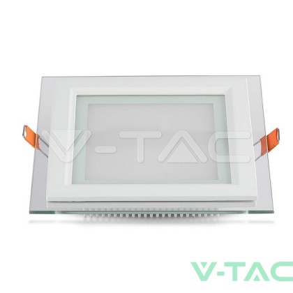 6W LED Панел Стъклено Тяло - Квадратен Модул  4000K 
