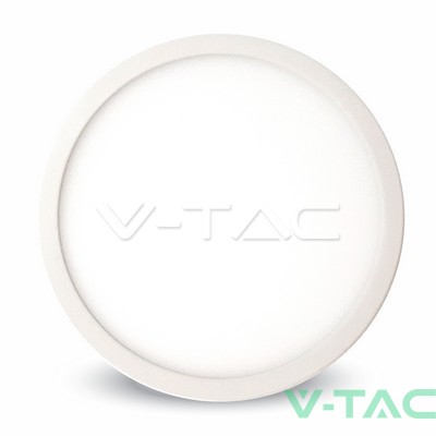 12W LED Панел Външен монтаж Premium - Кръгъл Модул 3000K
