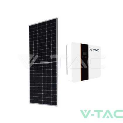 5kW Моно Соларен Сет + Инвертор (11517 x 12бр.; 11508 + Токов Трансформатор и Кабели )