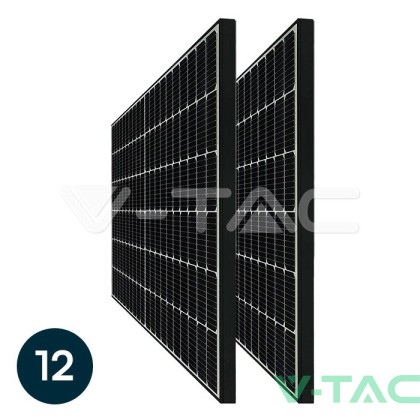 4.92kW Моно Соларен Сет Черна Рамка 12бр. x 410W 35мм