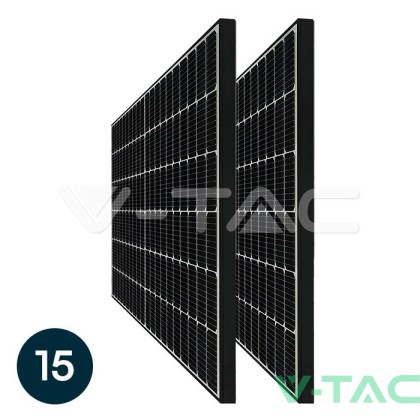 6.15kW Моно Соларен Сет Черна Рамка 15бр. x 410W 35мм