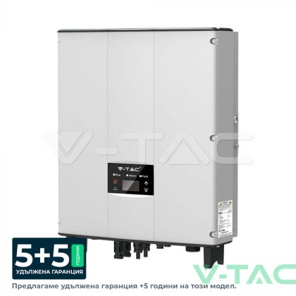 5kW Мрежов Инвертор LCD Дисплей  On-Grid Монофазен IP65 