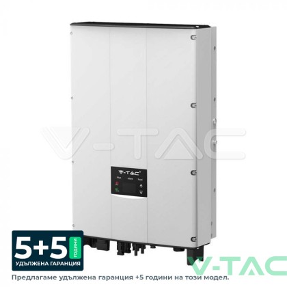 8kW Мрежов Инвертор LCD Дисплей DC Ключ Трифазен IP65