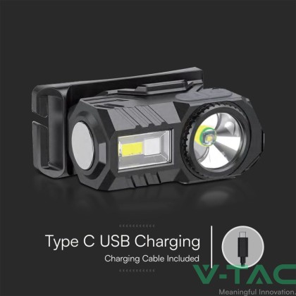 3W Презаредим челник RGB IP44