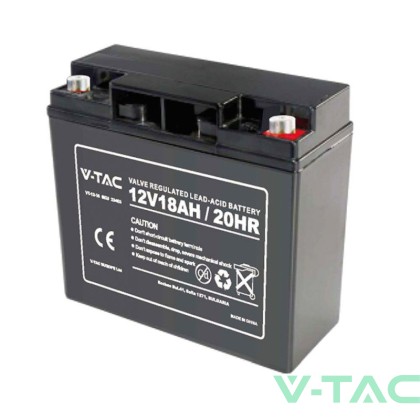 V-TAC - 18Ah 12V Акумулаторна Батерия M5