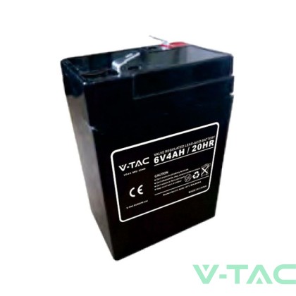 V-TAC - 4Ah 6V Акумулаторна Батерия T1