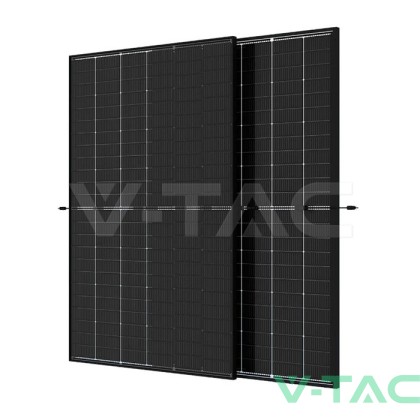 445W Моно Соларен Панел V-TAC – Двулицев (Bifacial), Черен, N-type i-TOPCon
