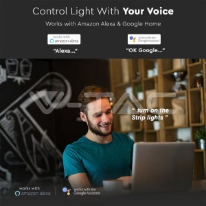 LED Лента - 28W 5050/54 RGB+3in1 IP65 СЕТ SMART 