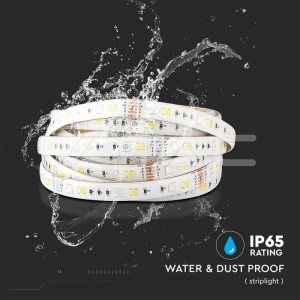 LED Лента - 28W 5050/54 RGB+3in1 IP65 СЕТ SMART 