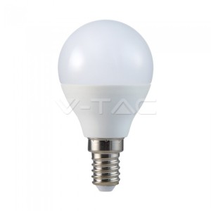 LED Крушка - 5.5W E14 P45 2700K 6Бр/Сет