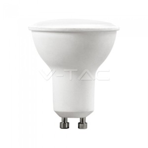 LED Крушка - 5W GU10 SMD Пластик 110° 3000K 6бр/сет 