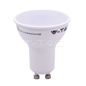 LED Крушка - 5W GU10 SMD Пластик 110° 3000K 6бр/сет 