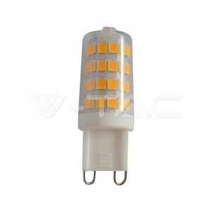 LED Крушка - 3W G9 Пластик 6400К 6бр./Сет 