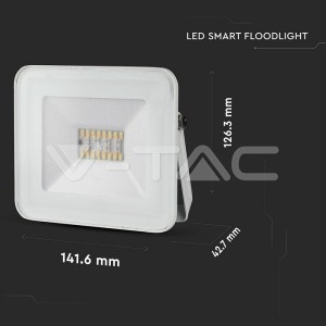20W LED Прожектор Bluetooth Бяло Тяло RGB + W 