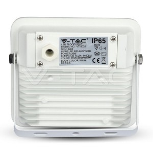 20W LED Прожектор Bluetooth Бяло Тяло RGB + W 