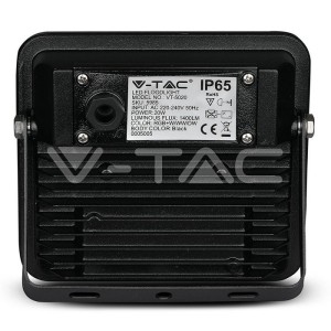 20W LED Прожектор Bluetooth Черно Тяло RGB + W 