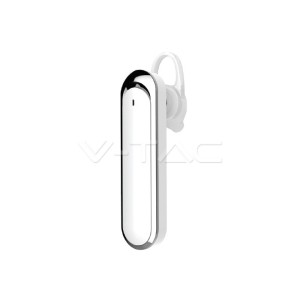 Bluetooth Слушалка 170mAh Бяла