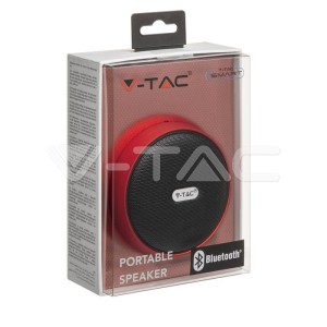 Преносима Bluetooth Колона Micro USB - 800mah Червена 