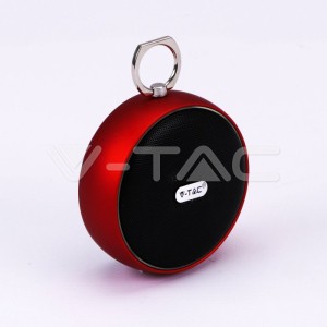 Преносима Bluetooth Колона Micro USB - 800mah Червена 