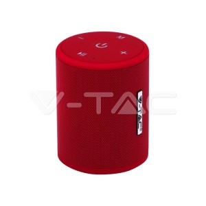 Преносима Bluetooth Колона Micro USB - 1500mah Червена 