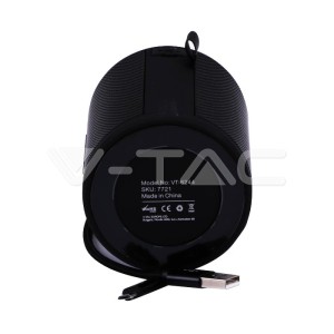 Преносима Bluetooth Колона Micro USB - 1500mah Черен  