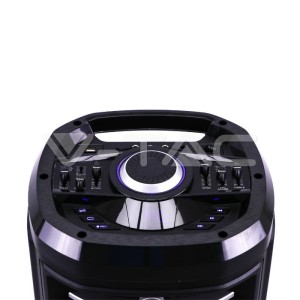 120W Колона С 1 Безжичен + 1 Жичен Микрофон RF Контрол  2*10inch 