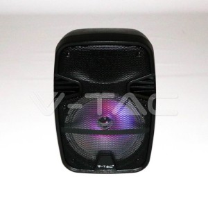15W Колона С Микрофон RF Контрол 8 inch RGB 