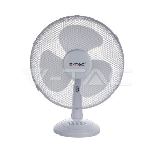 40W Вентилатор Бял Настолен 16`