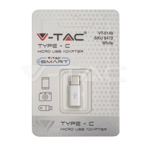 Преходник Micro USB Към Type C Черен 
