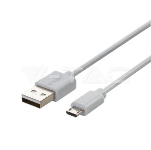 1 M Micro USB Кабел Бял - Pearl Серия 