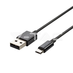 1 M Micro USB Кабел Черен - Silver Серия 