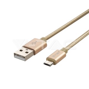 1 M Micro USB Кабел Злато - Platinum Серия