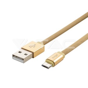 1 M Micro USB Кабел Злато - Ruby Серия