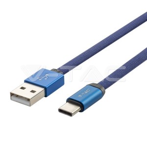 1 M Type C USB Кабел Син - Ruby Серия