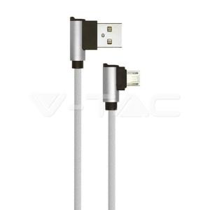 1 M Micro USB Кабел Сив - Diamond Серия 