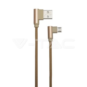 1 M Micro USB Кабел Злато - Diamond Серия 