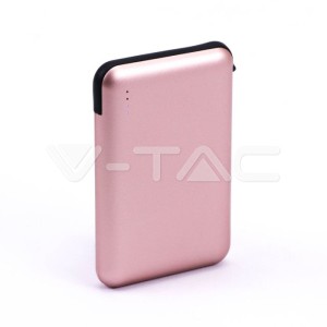 Външна Батерия 5K Mah Дисплей Розова  