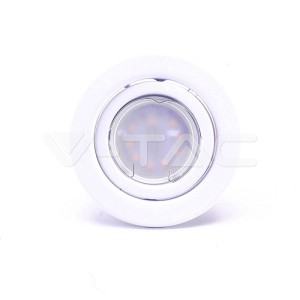 LED Крушка - 5W GU10 С Фасунга Бяло Тяло 3000К 3бр/сет 