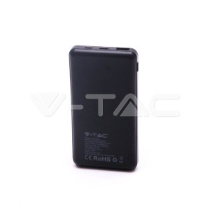 Външна Батерия 10К Mah Безжично Зареждане 1 USB + Type C Черна 