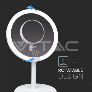 5W LED Настолна Лампа Бяла 6500К 
