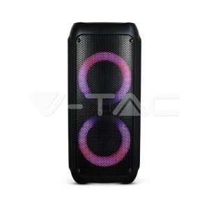 35W Колона С 1 Жичен Микрофон RF Контрол  2*6.5inch 