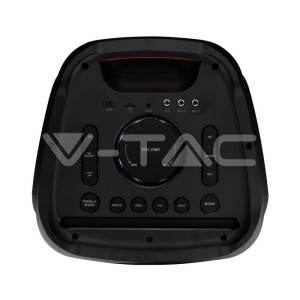 100W Колона С 1 Жичен Микрофон RF Контрол  2*10inch 
