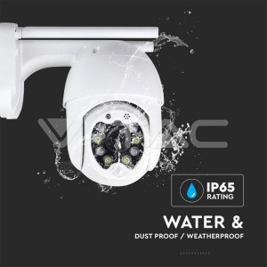 IP WIFI Куполна Камера P09-8 IP65 Въртяща 