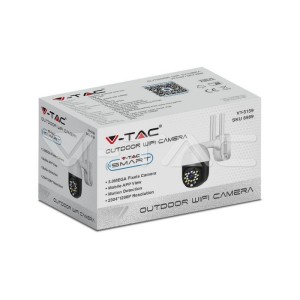 IP WIFI Куполна Камера P09-18 IP65 Въртяща 