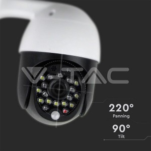 IP WIFI Куполна Камера P09-18 IP65 Въртяща 