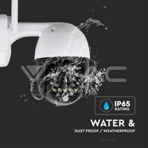 IP WIFI Куполна Камера P09-18 IP65 Въртяща 