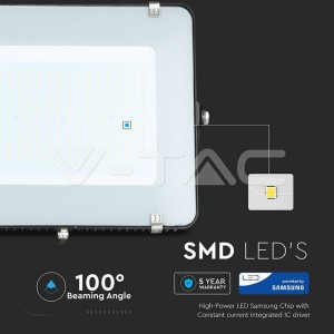 200W LED Прожектор SAMSUNG ЧИП SMD Черно Тяло 6400К