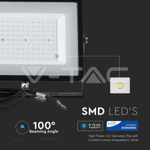 300W LED Прожектор SAMSUNG ЧИП SMD Черно Тяло 4000К