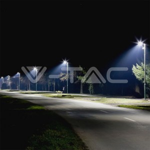 LED Улична Лампа SAMSUNG ЧИП - 100W A++  Сиво Тяло 4000К
